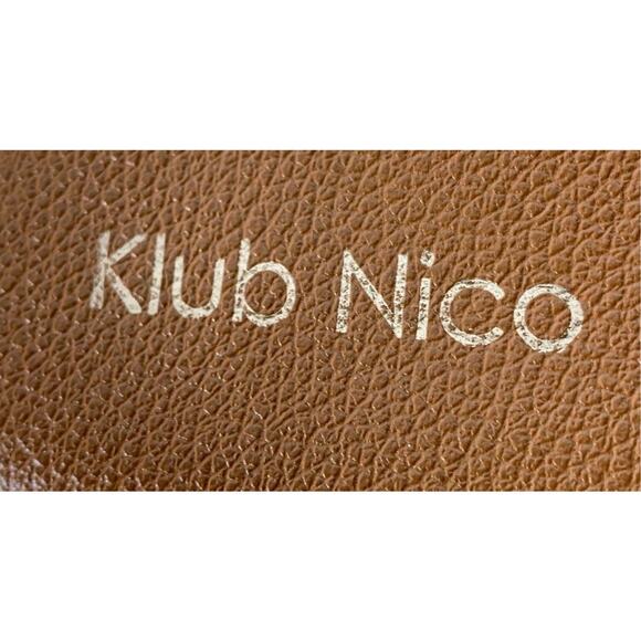 The Klub Nico Gracey Eclipse Snake Leather Slide Sandals Sz. 10 - Picture 6 of 7